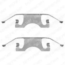 Delphi LX0396 Spring set disc brake Delphi LX0396 Spring set disc brake