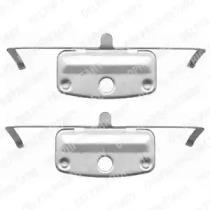 Delphi LX0399 Комплект монтажный дисковых тормозных колодок Delphi LX0399 Комплект монтажный дисковых тормозных колодок