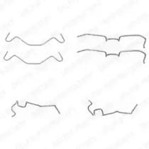 Delphi LX0402 Spring set disc brake Delphi LX0402 Spring set disc brake