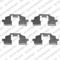 Delphi LX0419 Spring set disc brake Delphi LX0419 Spring set disc brake