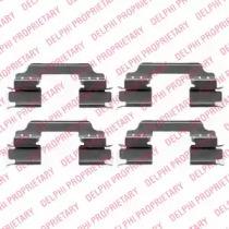 Delphi LX0425 Spring set disc brake Delphi LX0425 Spring set disc brake