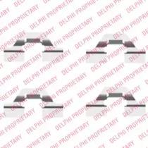 Delphi LX0430 Монтажний комплект гальмівних колодок Delphi LX0430 Монтажний комплект гальмівних колодок