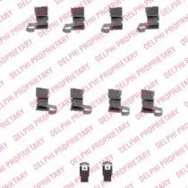 Delphi LX0432 Комплект монтажный дисковых тормозных колодок Delphi LX0432 Комплект монтажный дисковых тормозных колодок