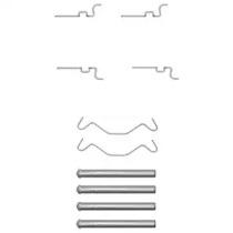 Delphi LX0435 Монтажний комплект гальмівних колодок