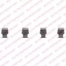 Delphi LX0468 Монтажний комплект гальмівних колодок