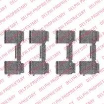 Delphi LX0477 Монтажний комплект гальмівних колодок