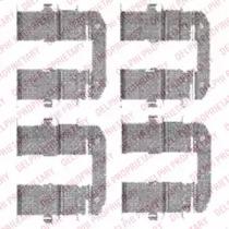 Delphi LX0482 Комплект монтажный дисковых тормозных колодок Delphi LX0482 Комплект монтажный дисковых тормозных колодок