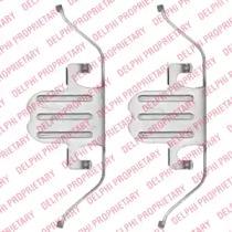 Delphi LX0494 Комплект монтажный дисковых тормозных колодок Delphi LX0494 Комплект монтажный дисковых тормозных колодок