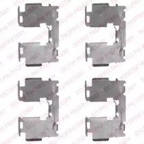 Delphi LX0500 Монтажний комплект гальмівних колодок Delphi LX0500 Монтажний комплект гальмівних колодок