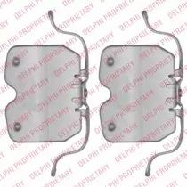 Delphi LX0504 Spring set disc brake Delphi LX0504 Spring set disc brake