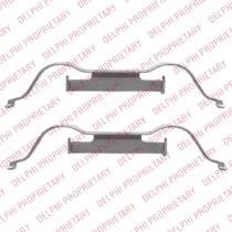 Delphi LX0508 Монтажний комплект гальмівних колодок