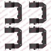 Delphi LX0515 Spring set disc brake Delphi LX0515 Spring set disc brake