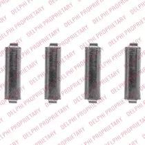 Delphi LX0518 Монтажний комплект гальмівних колодок