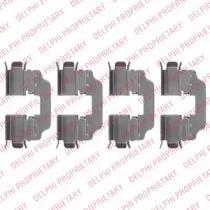 Delphi LX0537 Spring set disc brake Delphi LX0537 Spring set disc brake