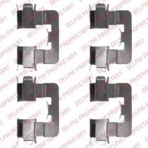 Delphi LX0539 Spring set disc brake Delphi LX0539 Spring set disc brake