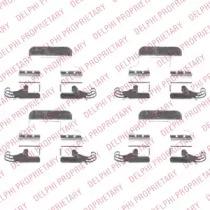 Delphi LX0541 Spring set disc brake Delphi LX0541 Spring set disc brake