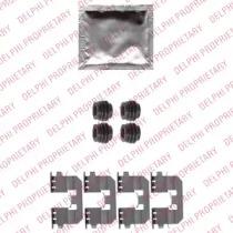 Delphi LX0545 Монтажний комплект гальмівних колодок