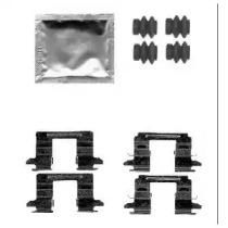 Delphi LX0556 Монтажний комплект гальмівних колодок Delphi LX0556 Монтажний комплект гальмівних колодок