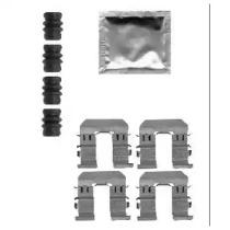 Delphi LX0565 Монтажний комплект гальмівних колодок Delphi LX0565 Монтажний комплект гальмівних колодок