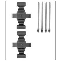 Delphi LX0566 Монтажний комплект гальмівних колодок Delphi LX0566 Монтажний комплект гальмівних колодок