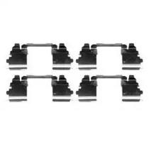 Delphi LX0572 Комплект монтажный дисковых тормозных колодок Delphi LX0572 Комплект монтажный дисковых тормозных колодок