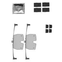 Delphi LX0587 Spring set disc brake Delphi LX0587 Spring set disc brake