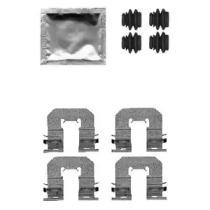 Delphi LX0605 Монтажний комплект гальмівних колодок Delphi LX0605 Монтажний комплект гальмівних колодок