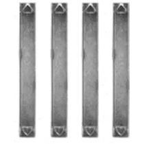 Delphi LX0606 Монтажний комплект гальмівних колодок