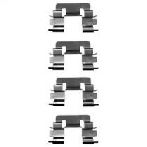 Delphi LX0610 Монтажний комплект гальмівних колодок