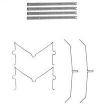 Delphi LX0637 Монтажний комплект гальмівних колодок Delphi LX0637 Монтажний комплект гальмівних колодок