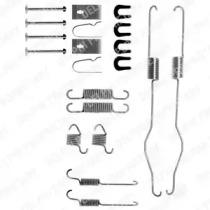 Delphi LY1187 Монтажний комплект гальмівних колодок