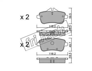 Fri.Tech. 984.0 Brake pads Fri.Tech. 984.0 Brake pads
