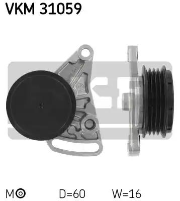 SKF VKM 31059 Ролик натяжной SKF VKM 31059 Ролик натяжной