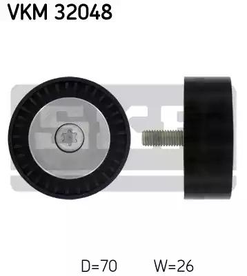 SKF VKM 32048 Ролик натажной ремня поликлинового