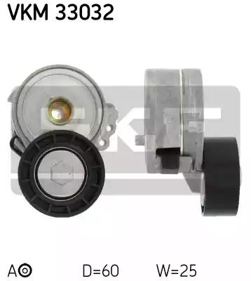 SKF VKM 33032 Ролик натяжний ременя поліклинового SKF VKM 33032 Ролик натяжний ременя поліклинового
