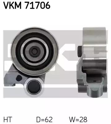 SKF VKM 71706 Ролик натяжителя