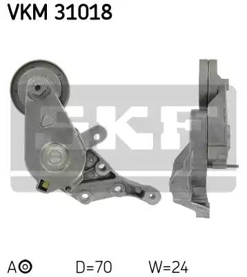 SKF VKM 31018 Ролик натяжной SKF VKM 31018 Ролик натяжной