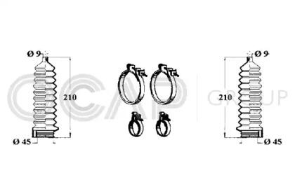 Ocap 0900419 Пыльник рулевой рейки