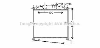 Prasco DF2031 Радіатор Prasco DF2031 Радіатор