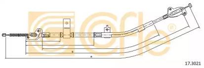 Cofle 17.3021 Brake cable