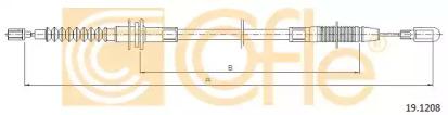 Cofle 19.1208 Трос зчеплення Cofle 19.1208 Трос зчеплення