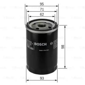 Bosch 0 986 452 024 Фільтр масляний Bosch 0 986 452 024 Фільтр масляний