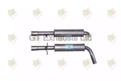 GT Exhausts GAU230 Середній глушник вихлопних газів GT Exhausts GAU230 Середній глушник вихлопних газів