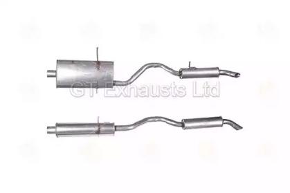 GT Exhausts GCH043 Глушитель выхлопных газов конечный GT Exhausts GCH043 Глушитель выхлопных газов конечный