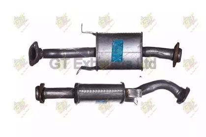 GT Exhausts GCL117 Средний глушитель выхлопных газов
