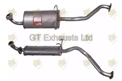 GT Exhausts GCL165 Средний глушитель выхлопных газов