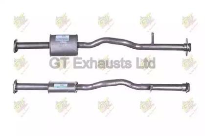 GT Exhausts GCL243 Muffler assy front GT Exhausts GCL243 Muffler assy front