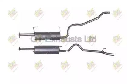 GT Exhausts GDH200 Глушник вихлопних газів кінцевий GT Exhausts GDH200 Глушник вихлопних газів кінцевий