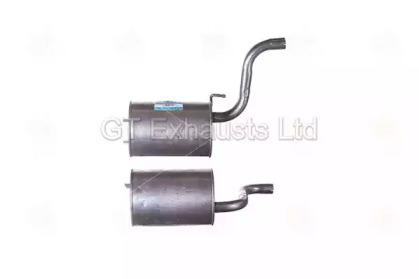 GT Exhausts GDH221B Середній глушник вихлопних газів GT Exhausts GDH221B Середній глушник вихлопних газів