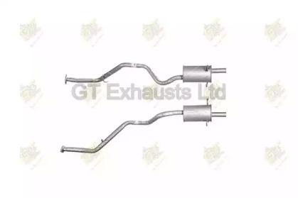 GT Exhausts GDU013 Глушник вихлопних газів кінцевий GT Exhausts GDU013 Глушник вихлопних газів кінцевий